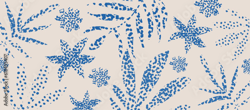 Monochromatic vector background with scattered abstract black leaves. Flowers and other botanical elements collage. Random cutout of dark tropical foliage, ornamental texture, cute decorative pattern	