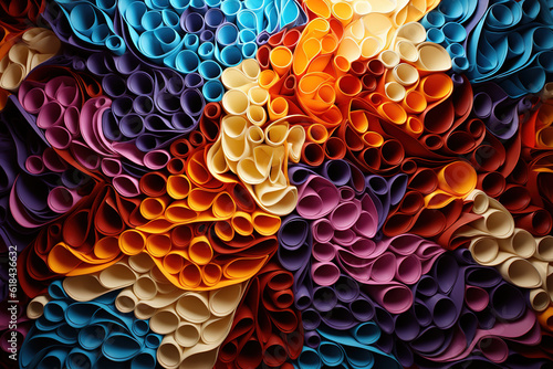 Wallpaper Mural Colorful abstract texture background. Generative AI Torontodigital.ca