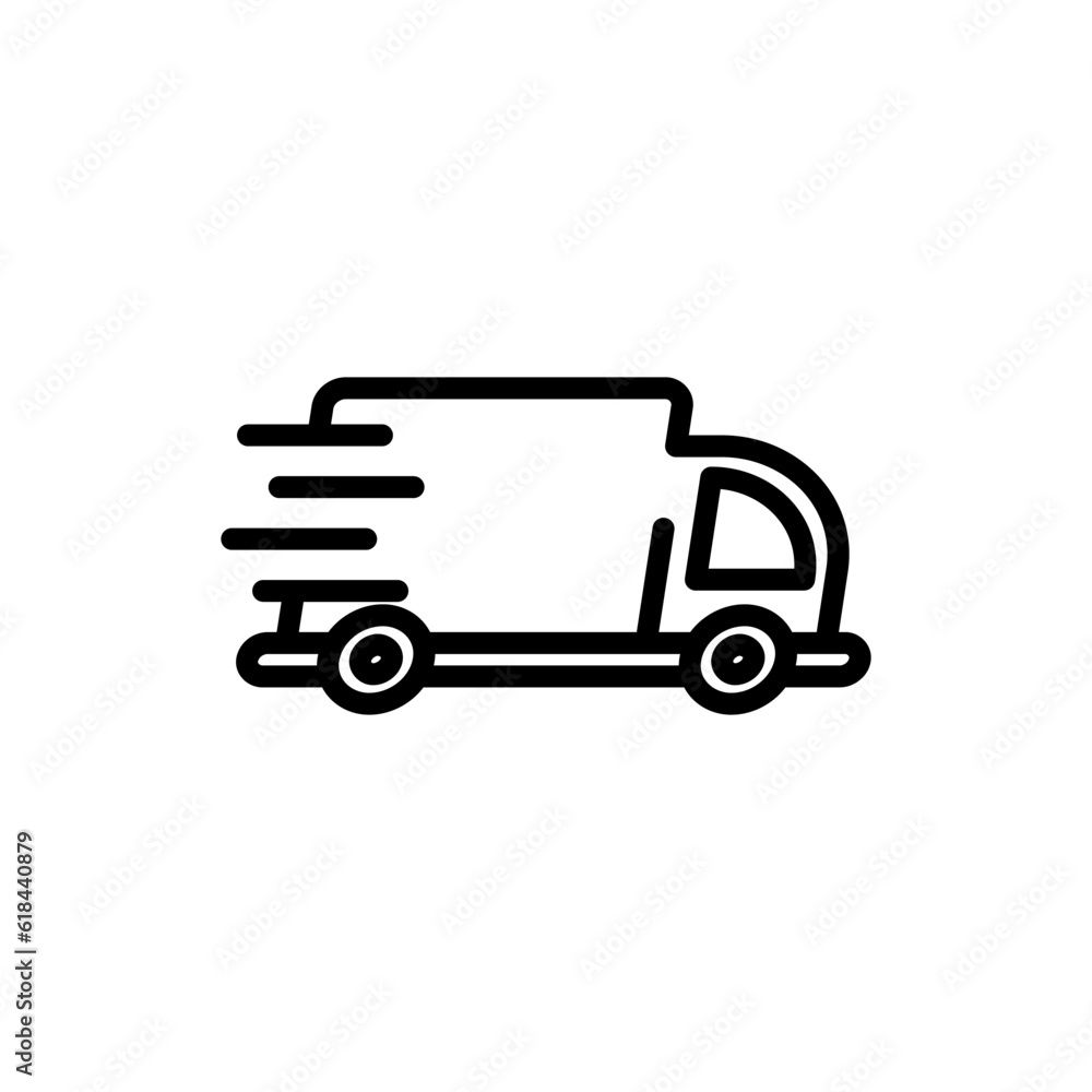 transportation delivery sign symbol vector transportation delivery sign symbol vector