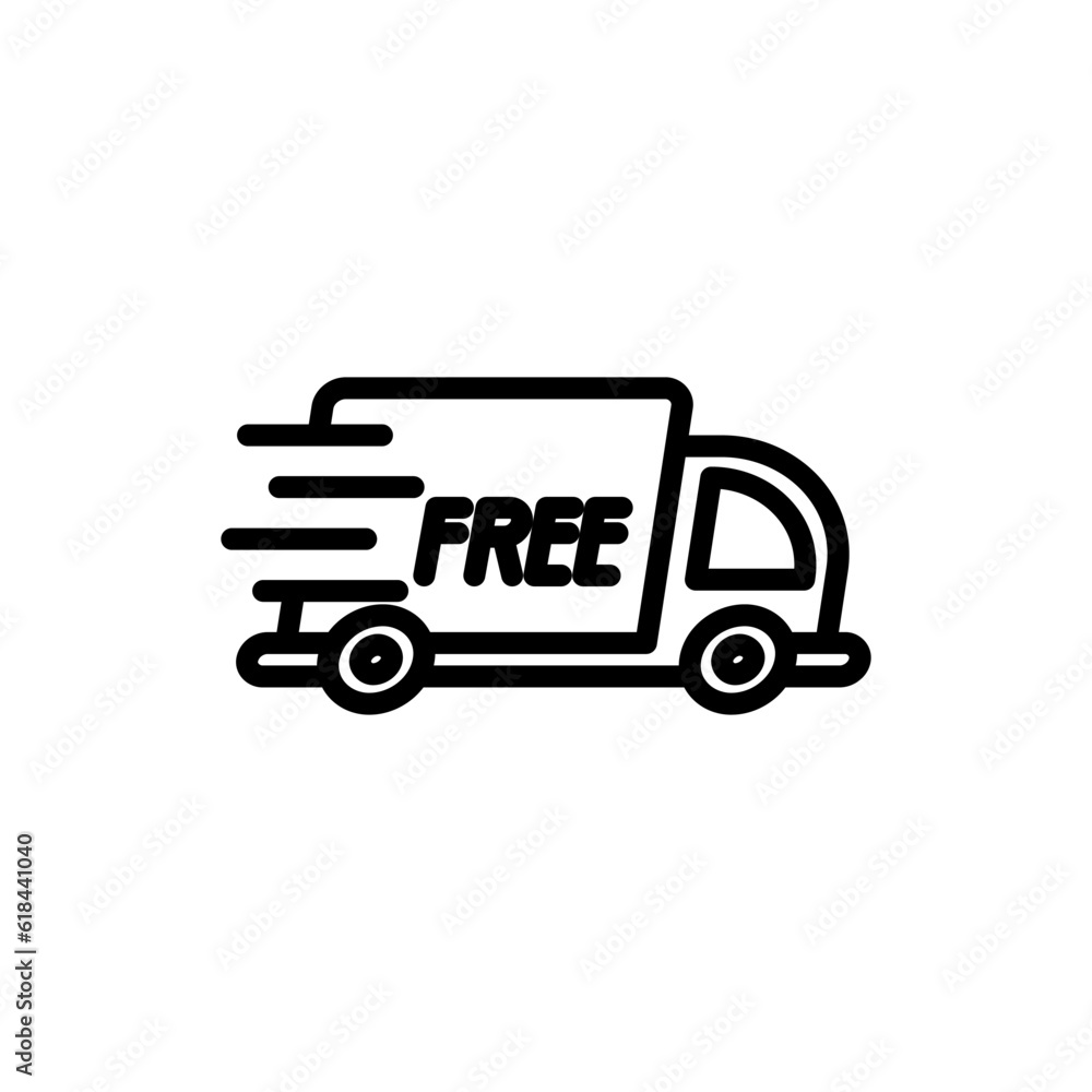 transportation delivery sign symbol vector transportation delivery sign symbol vector