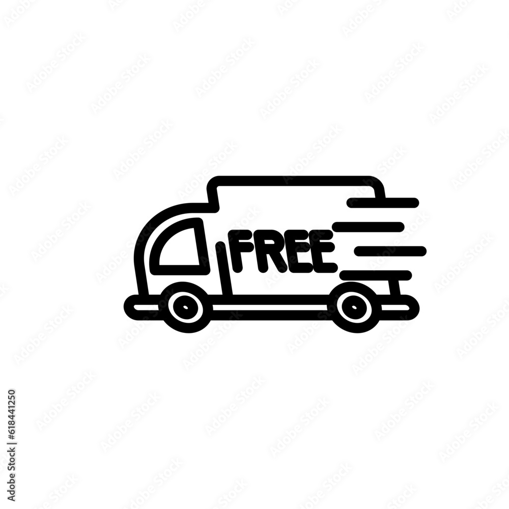 transportation delivery sign symbol vector transportation delivery sign symbol vector