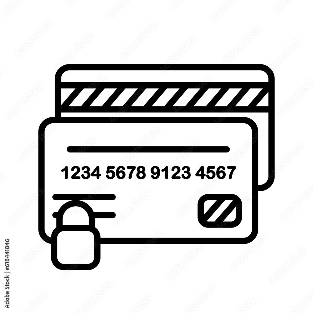 economy credit card sign symbol vector economy credit card sign symbol vector