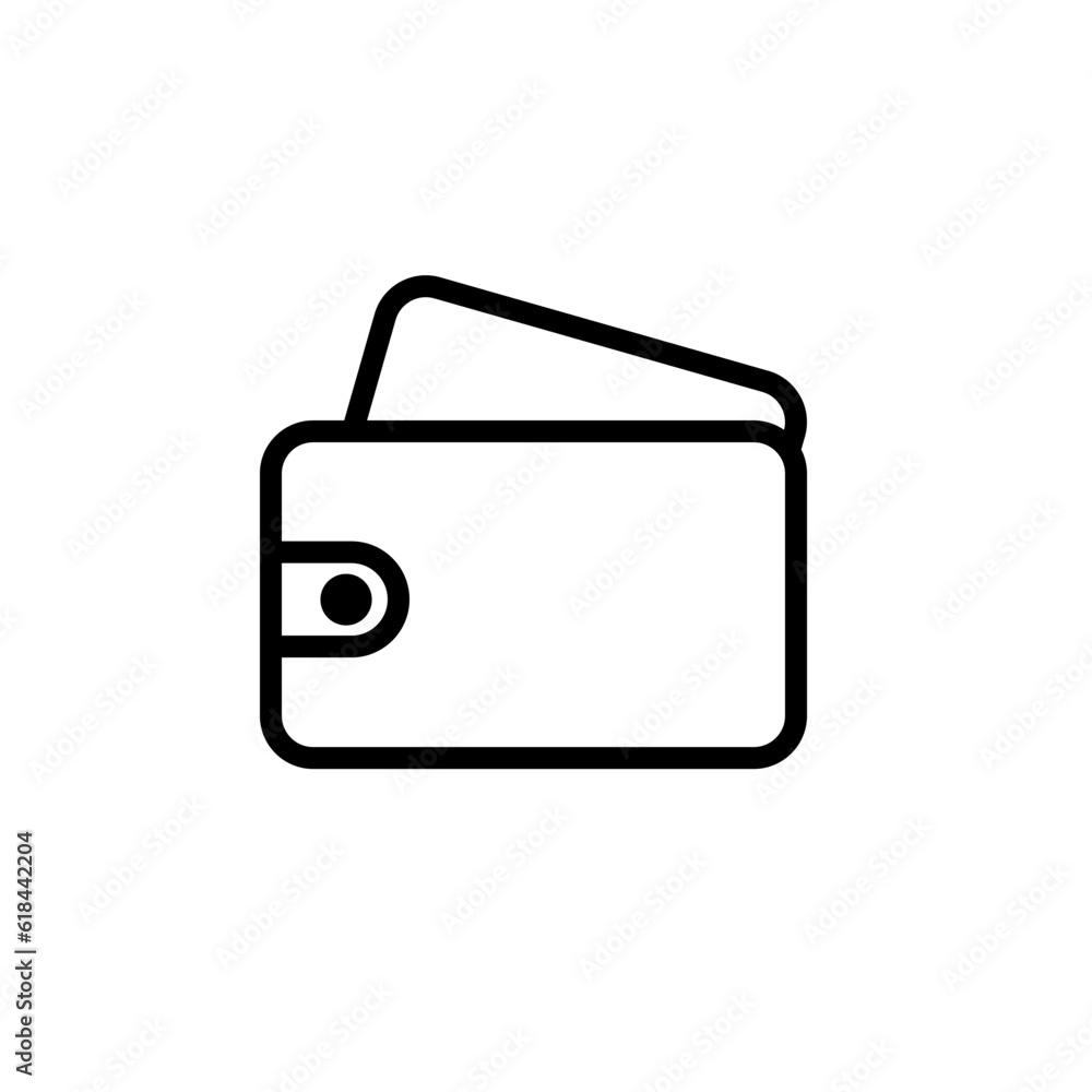 economy wallet sign symbol vector economy wallet sign symbol vector