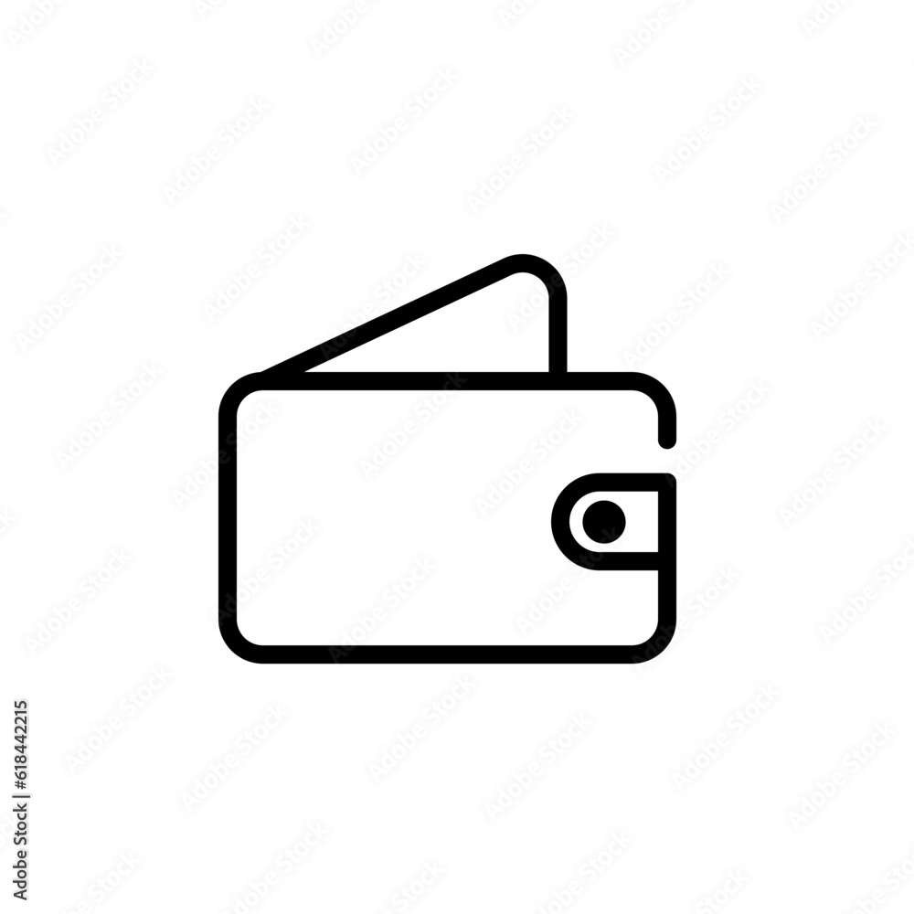 economy wallet sign symbol vector economy wallet sign symbol vector