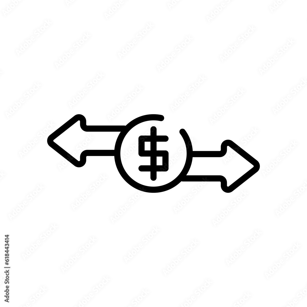 economy money transfer sign symbol vector economy money transfer sign symbol vector