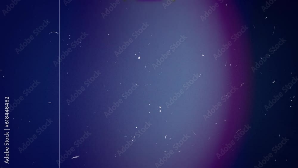 Vintage looping film strip background. 4K reel clutter old tv grain noise frame. Videotape texture overlay with scratches and dirt stains. Lens flare light leaks effect