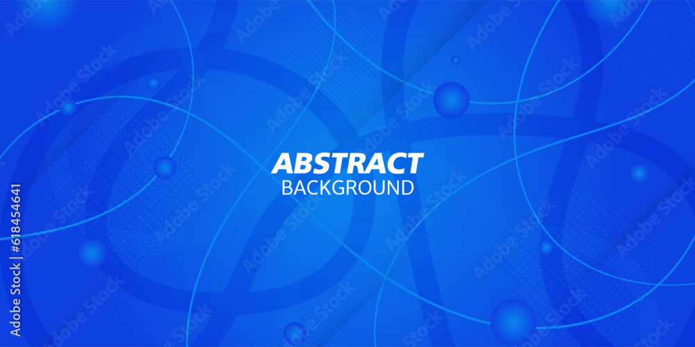 Colorful blue gradient illustration background with dark wave lines. Abstract emotional design with simple geometric style. Cool design. Eps10 vector