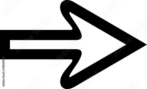 Arrow Icon Right Sign Cursor Pointer Symbol Button