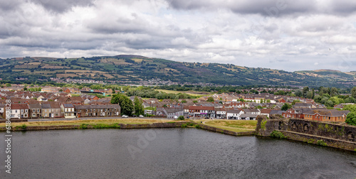 Caerphilly Town and the Rhymney Valley - South Wales, United Kingdom © adfoto