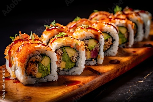 Fototapeta Naklejka Na Ścianę i Meble -  Sushi Rolling Masterclass