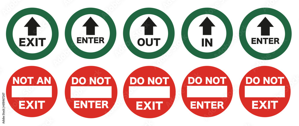 PrintPush and pull to open door plates. Background sticker. Vector illustration. PrintPush and pull to open door plates. Background sticker. Vector illustration.