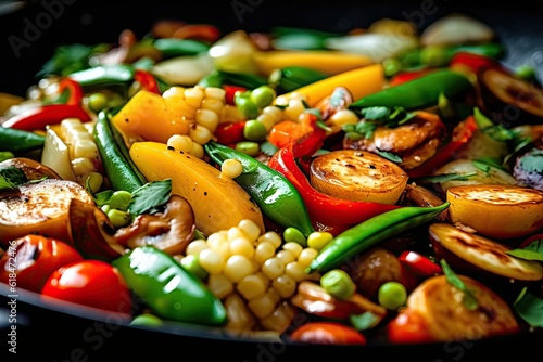 Vibrant Vegetable Stir-Fry