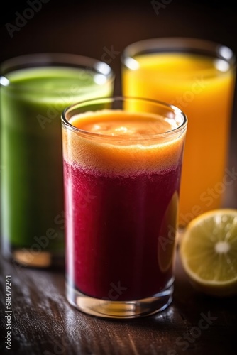 fruit and vegetable smoothies