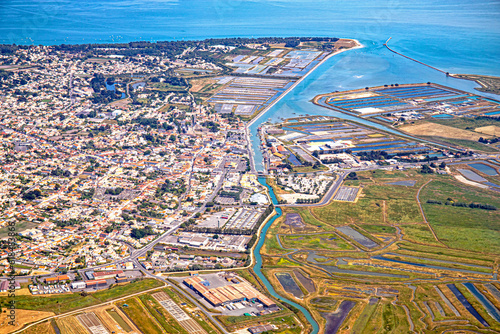 Noirmoutier french atlantic ocean island in vendee part of france