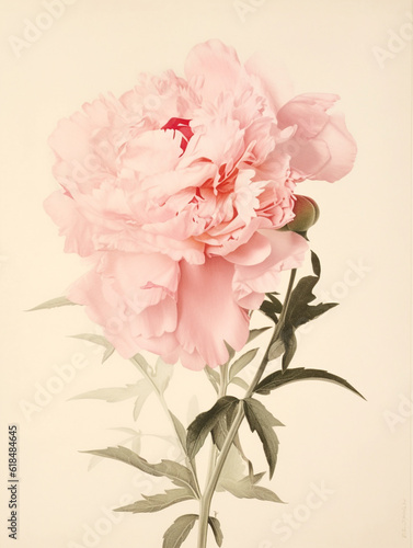 Charming floral illustration
