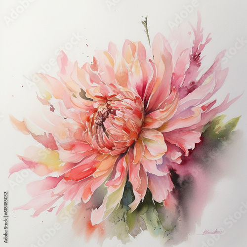 Charming floral illustration