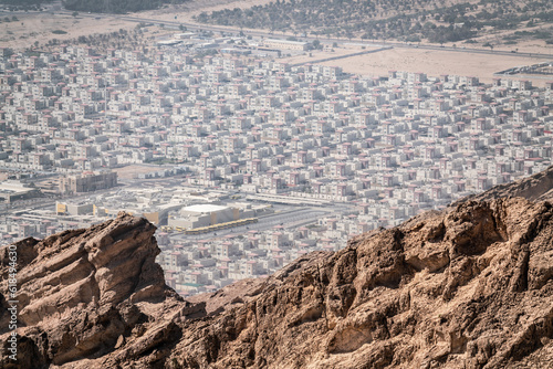 View from Jebel Hafeet in al Ain (UAE, Abu Dhabi)