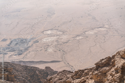 View from Jebel Hafeet in al Ain (UAE, Abu Dhabi)