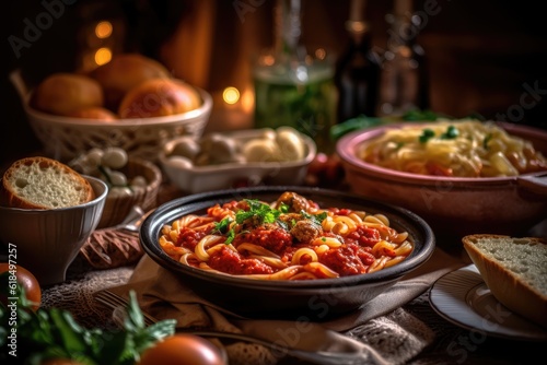 Classic Italian Dinner © mindscapephotos