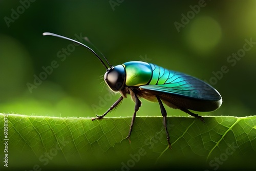 firefly on the leaf