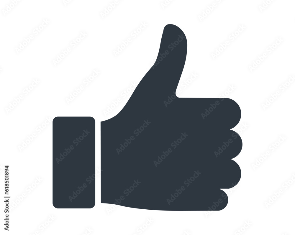 Thumbs Up Symbol. Concept of social media.
Thumbs Up Symbol. Concept of social media.