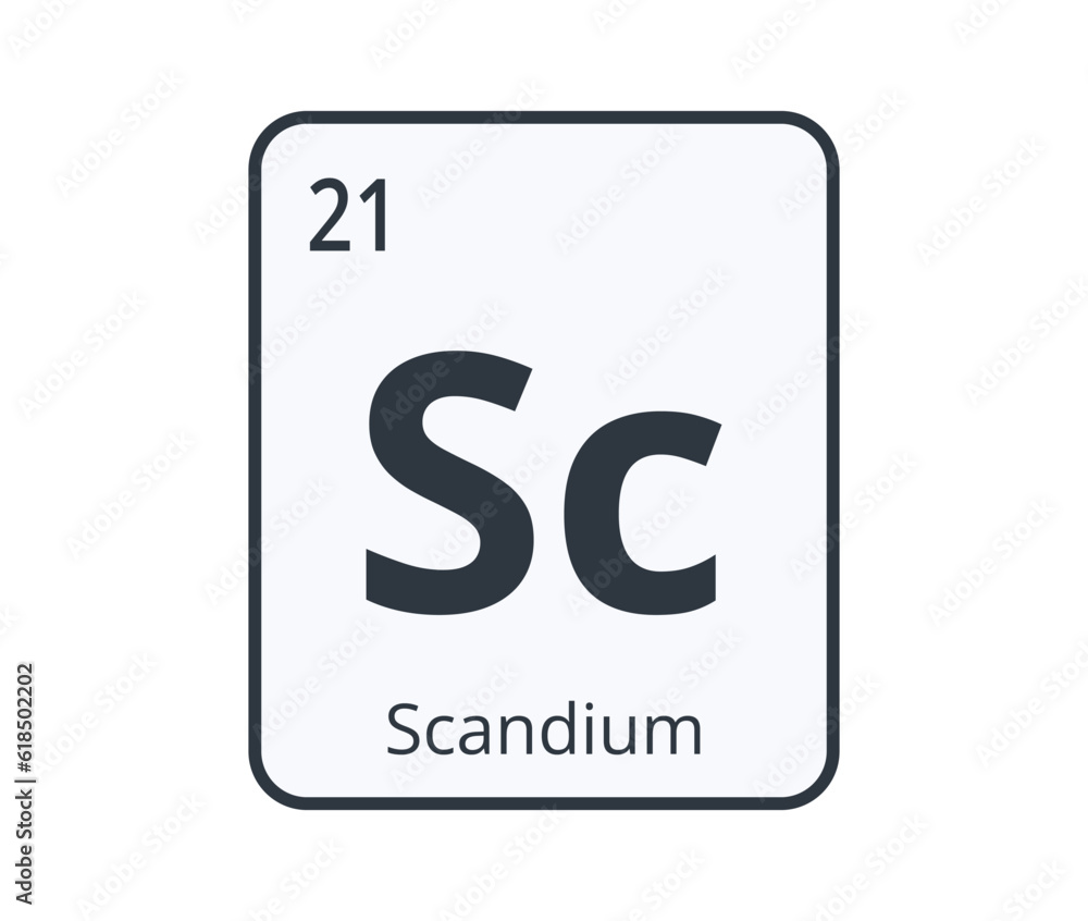 Scandium Chemical Element Scandium Chemical Element