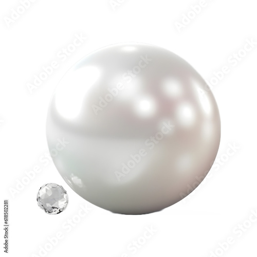 white crystal ball made by midjeorney