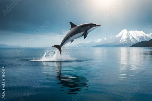 dolphin jumping out of the water