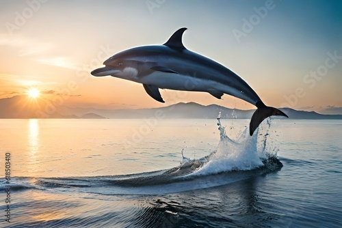 dolphin jumping out of the water © baloch