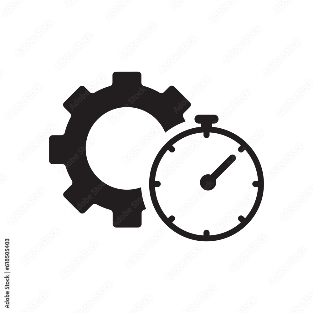 Efficiency icon illustration. Creative sign from quality control icons collection. Filled flat Efficiency icon for computer and mobile. Symbol, logo graphics. Efficiency icon illustration. Creative sign from quality control icons collection. Filled flat Efficiency icon for computer and mobile. Symbol, logo graphics.