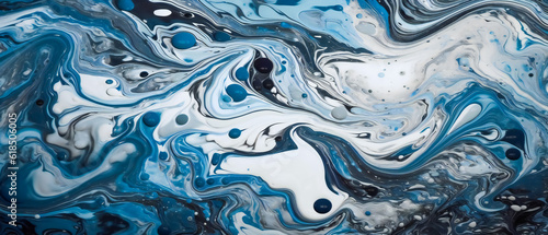 The Textures of blue Marble. Generative AI © EwaStudio