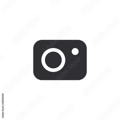 Camera icon. Photography symbol. Photo Camera. Photo allowed. Snapshot icon. Photographic equipment. Filming allowed. Photographer sign. Photo salon. Camera pictogram. Photo-video recording. 