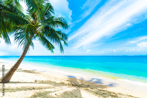 A beautiful beach on a tropical Island. © Marc Stephan
