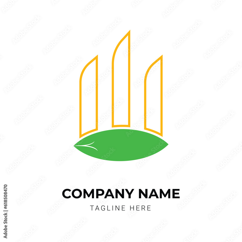 modern real estate logo design template
