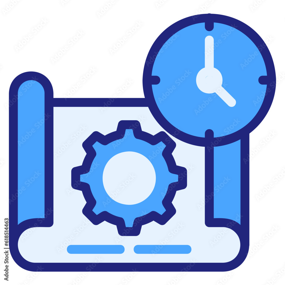 management blue icon management blue icon
