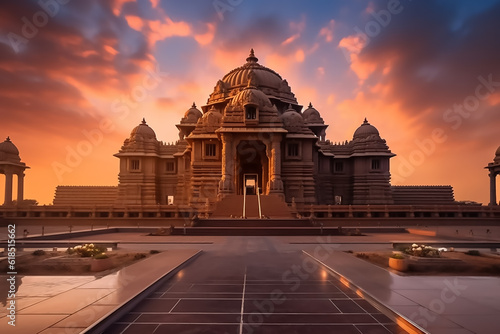 Akshardham temple Delhi photo
