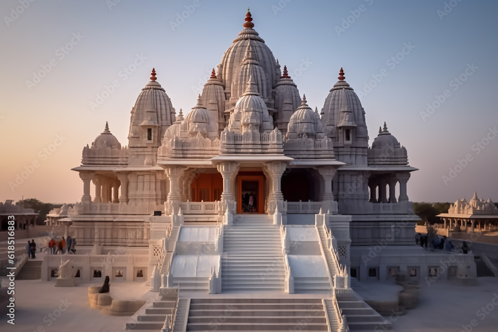 Radha Krishna Prem Mandir, Vrindavan, India Radha Krishna Prem Mandir, Vrindavan, India