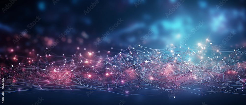 Cyber big data flow. Blockchain data fields. Network line connect stream. Concept of AI technology, digital communication, science research, 3D illustration neural cells Cyber big data flow. Blockchain data fields. Network line connect stream. Concept of AI technology, digital communication, science research, 3D illustration neural cells