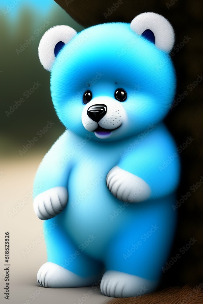 Banoo Blue Teddy Bear Banoo Blue Teddy Bear