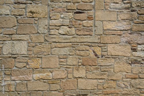 Old Stone Wall. Texture, Background.