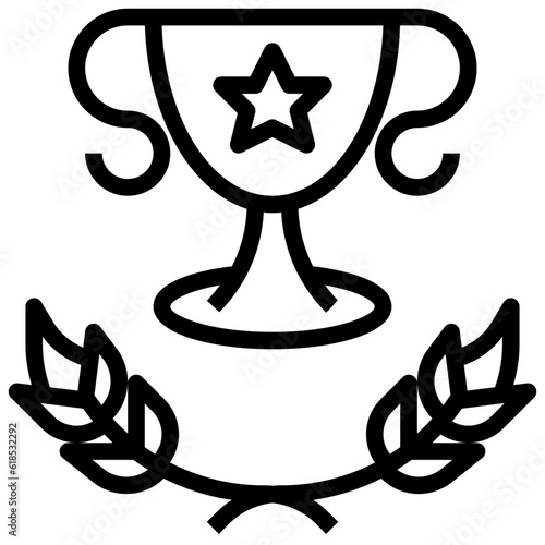 GLORY line icon,linear,outline,graphic,illustration