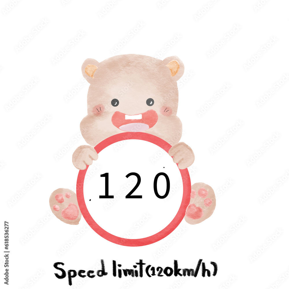 Obraz premium Speed limit