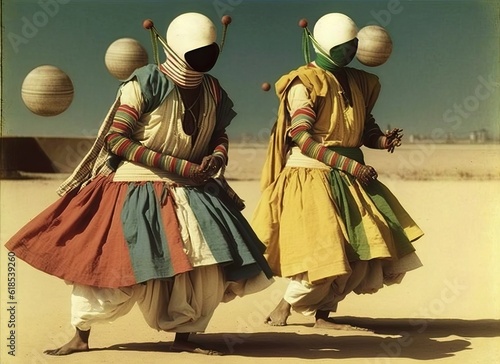 Martian Kathakali: A Fusion of Bauhaus and Traditional Dance 