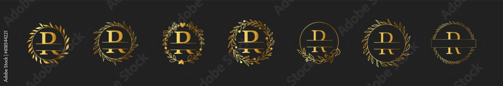 Fototapeta premium Collection of Letter 