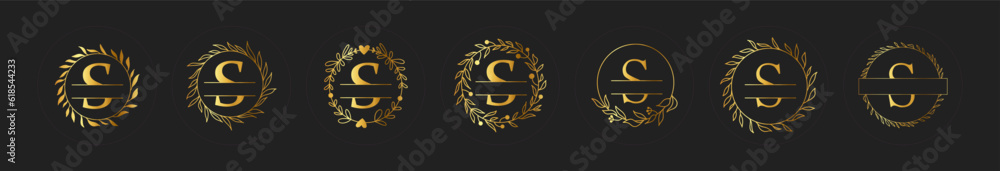 Fototapeta premium Collection of Letter 