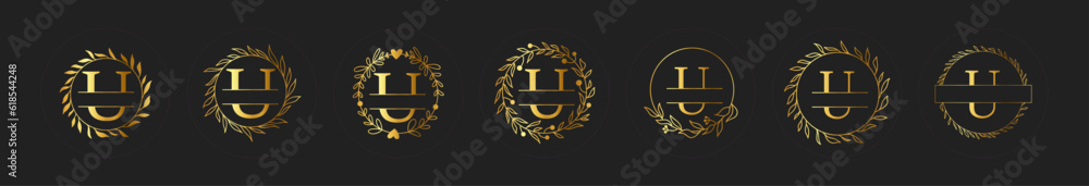 Fototapeta premium Collection of Letter 