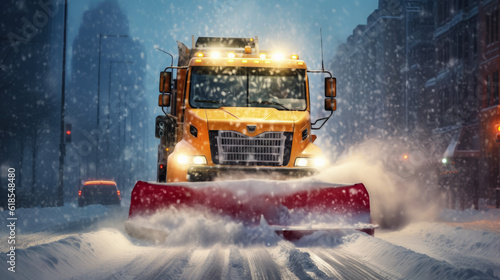 Snowplow in a Blizzard