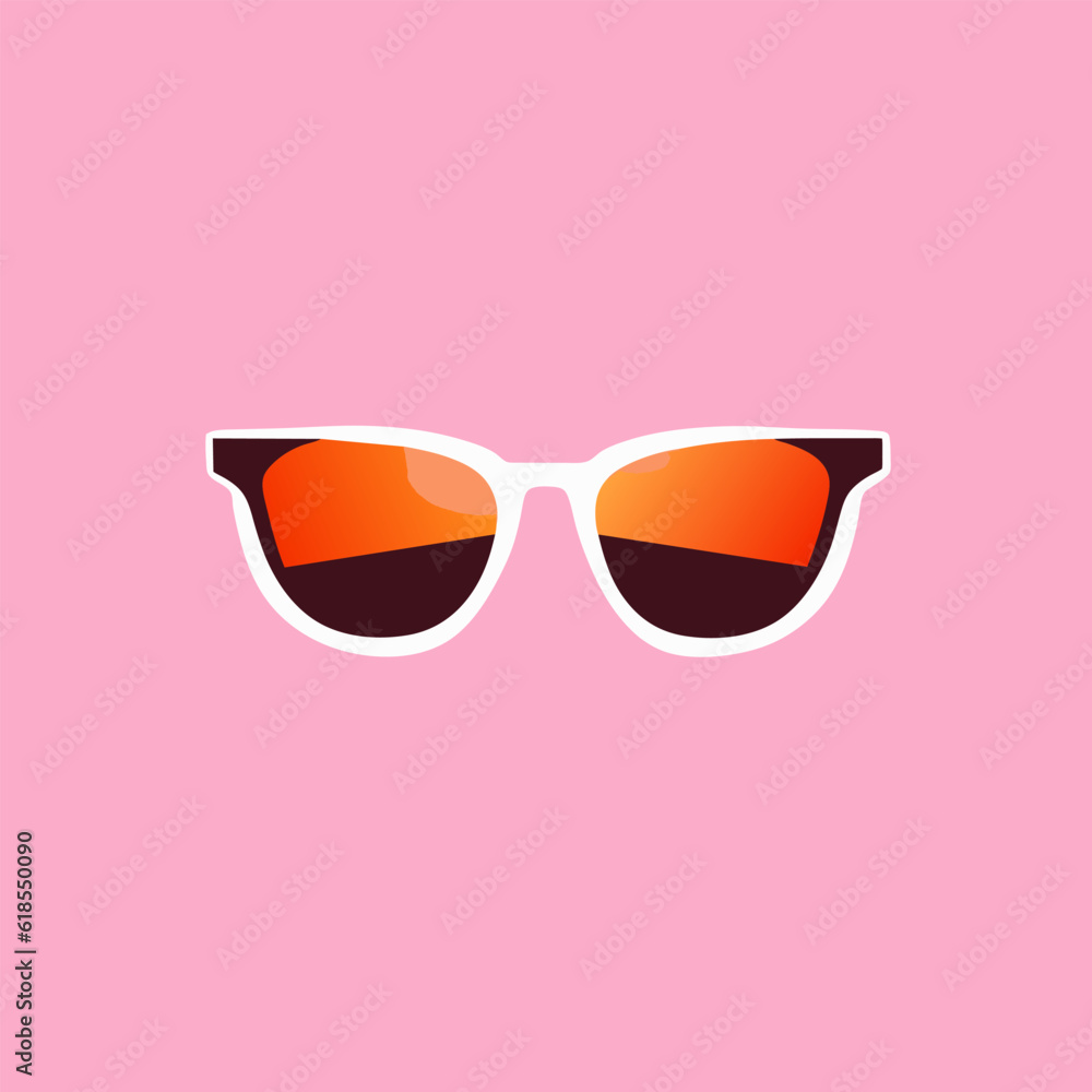 sunglasses vector in minimal style sunglasses vector in minimal style