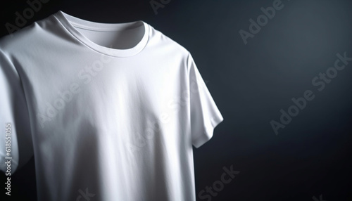 Wallpaper Mural Elegant blue shirt on mannequin in modern store generated by AI Torontodigital.ca