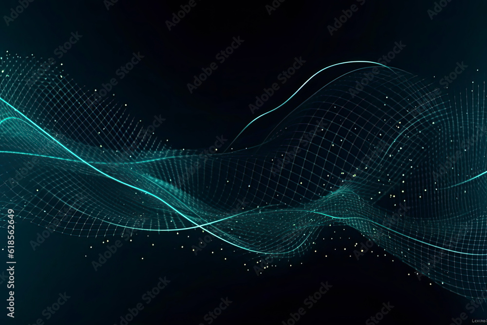 Internet connection, abstract sense of science and technology graphic design.AI generated Internet connection, abstract sense of science and technology graphic design.AI generated